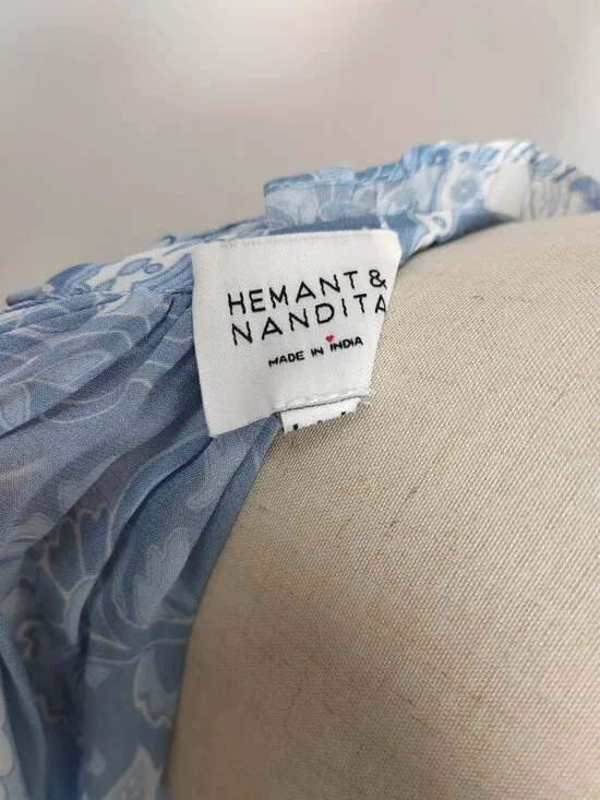 Hemant & Nandita  paisley print maxi dress - Picture 9 of 10